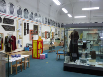 museum in Broad Street displaying history heritage costume