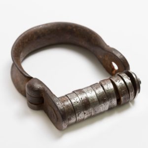 Combination lock from the museum collections