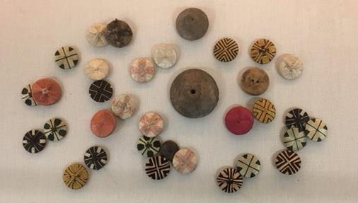 Buttons from the museum collections