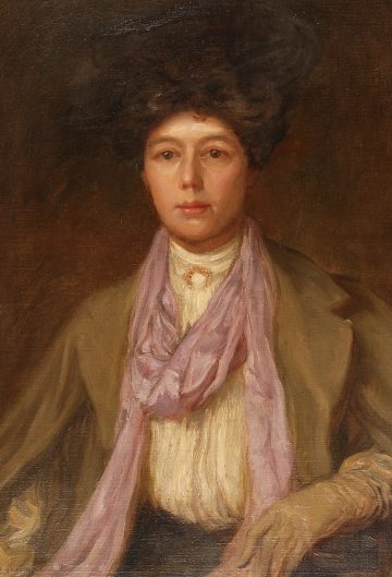 Brian Hatton portrait of Mother