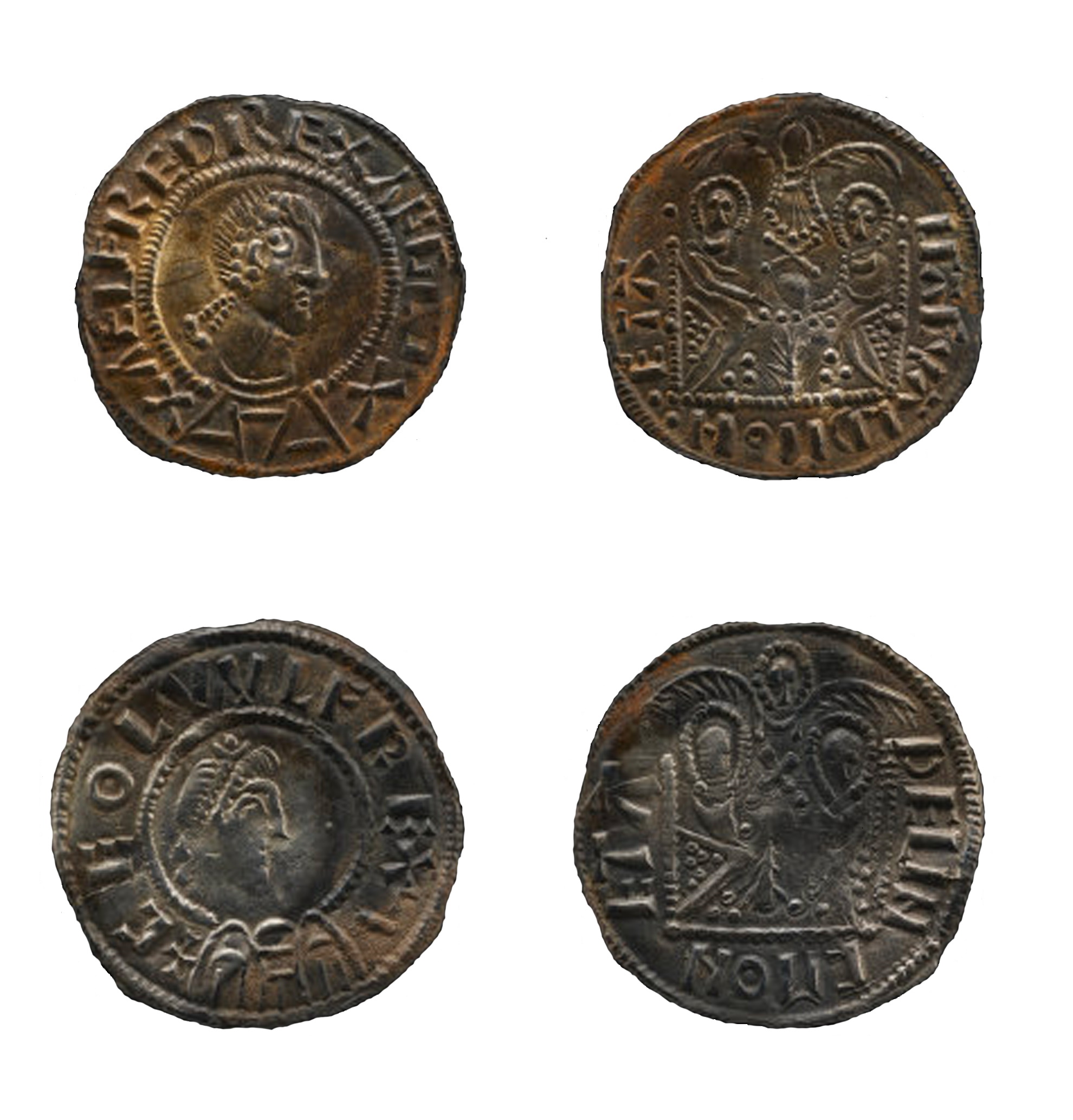 "Two Emperor" pennies from the Herefordshire Hoard